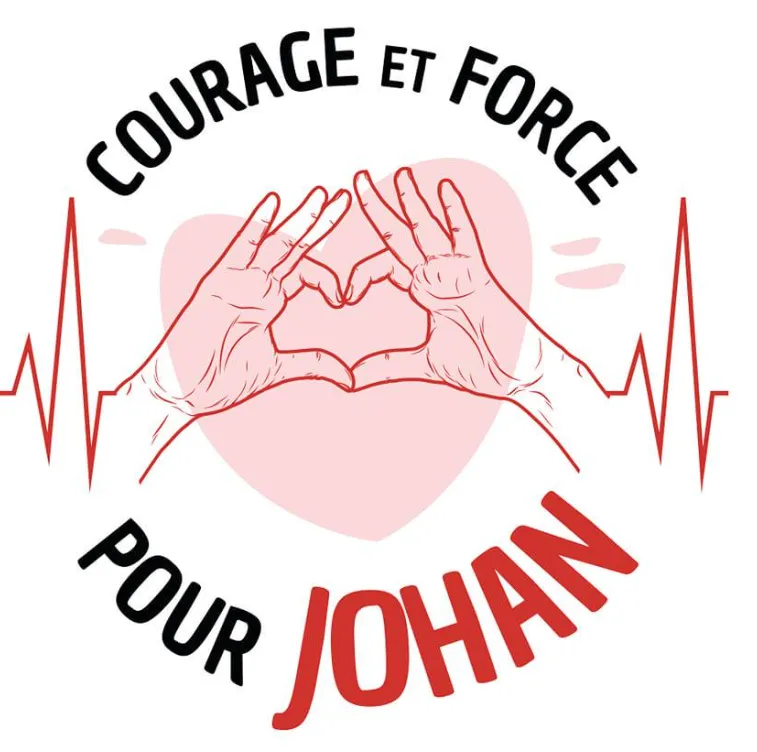 Logo de l’association Courage et Force pour Johan